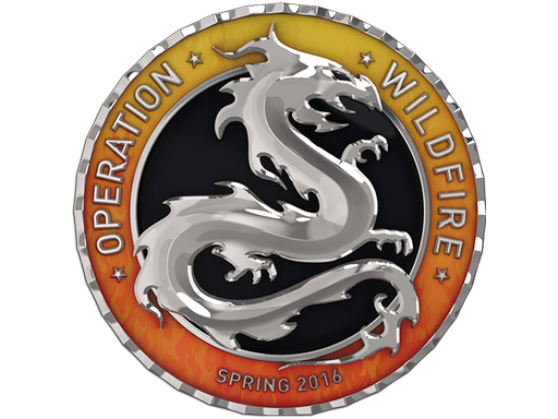 Silver Operation Wildfire Coin