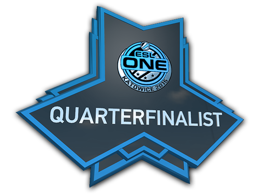 Quarterfinalist at ESL One Katowice 2015