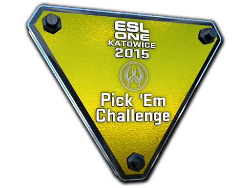 Gold Katowice 2015 Pick'Em Trophy