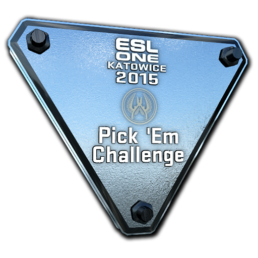 Silver Katowice 2015 Pick'Em Trophy