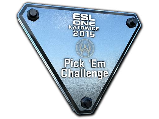 Silver Katowice 2015 Pick'Em Trophy