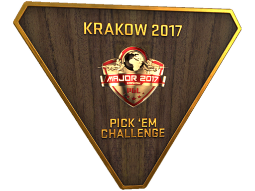 Bronze Krakow 2017 Pick'Em Trophy