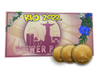 Rio 2022 Viewer Pass + 3 Souvenir Tokens