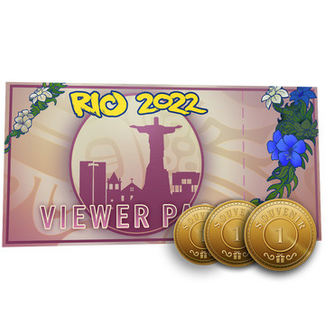 Rio 2022 Viewer Pass + 3 Souvenir Tokens image 360x360