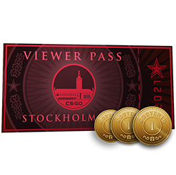 Stockholm 2021 Viewer Pass + 3 Souvenir Tokens