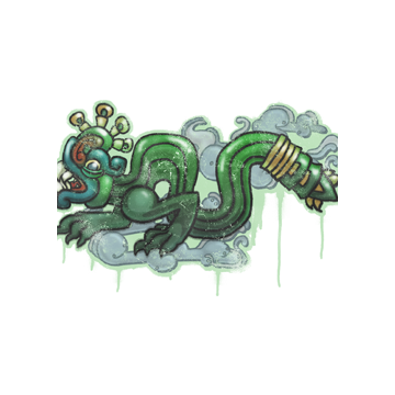 Sealed Graffiti | Fire Serpent image 360x360