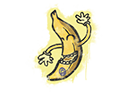 Sealed Graffiti | Banana