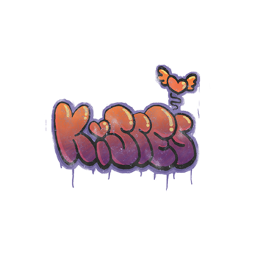 Sealed Graffiti | Kisses image 360x360