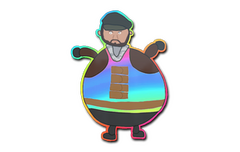 Sticker | Poorly Drawn Balkan (Holo)