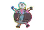 Sticker | Poorly Drawn Bloody Darryl (Holo)