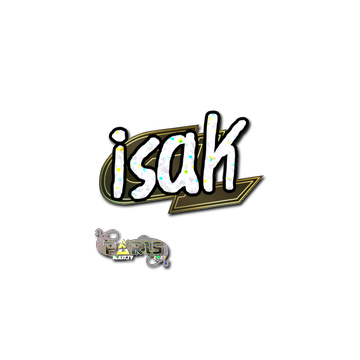 Sticker | isak (Glitter) | Paris 2023 image 360x360
