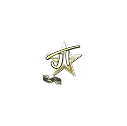 Sticker | JT (Gold) | Paris 2023