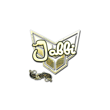 Sticker | jabbi (Gold) | Paris 2023 image 360x360