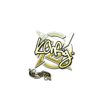 Sticker | k0nfig (Gold) | Paris 2023 image 360x360