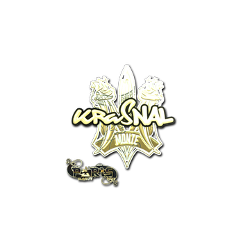 Sticker | kRaSnaL (Gold) | Paris 2023 image 360x360