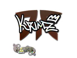 Стикер | KRIMZ (блестящ) | Paris 2023