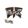 Sticker | KRIMZ (Glitter) | Paris 2023 image 120x120