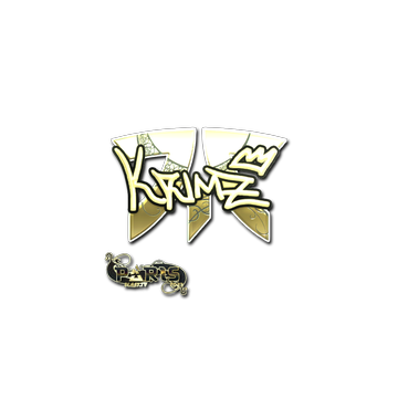 Sticker | KRIMZ (Gold) | Paris 2023 image 360x360