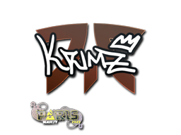 Стикер | KRIMZ | Paris 2023