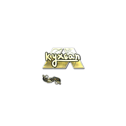 Sticker | kyxsan (Gold) | Paris 2023