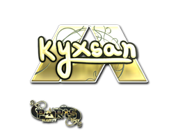 貼紙 | kyxsan（黃金）| Paris 2023