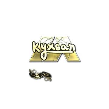 Sticker | kyxsan (Gold) | Paris 2023 image 360x360