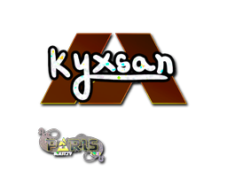 Klistermärke | kyxsan (Glitter) | Paris 2023