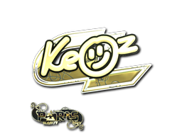 Наклейка | Keoz (Gold) | Paris 2023
