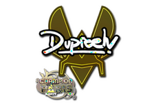Sticker | dupreeh (Glitter, Champion) | Paris 2023
