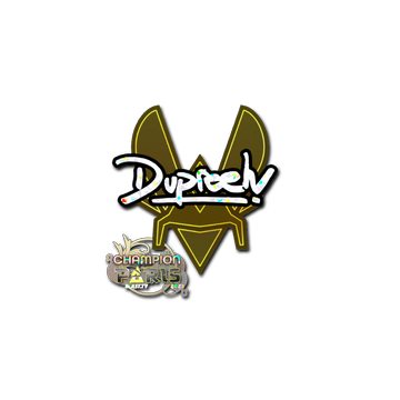 Sticker | dupreeh (Glitter, Champion) | Paris 2023 image 360x360