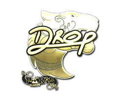 印花 | drop（金色）| 2023年巴黎锦标赛