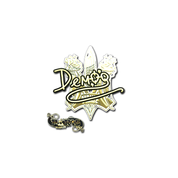 Sticker | DemQQ (Gold) | Paris 2023 image 360x360