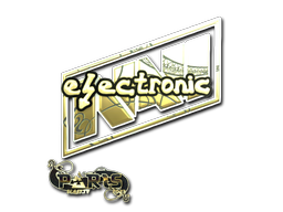 Autocolante | electronic (Gold) | Paris 2023