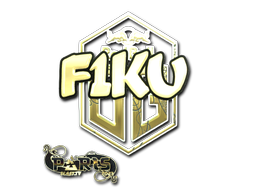 Sticker | F1KU (Gold) | Paris 2023