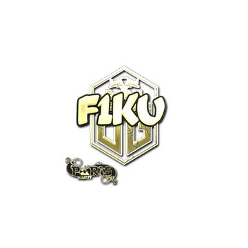 Sticker | F1KU (Gold) | Paris 2023 image 360x360