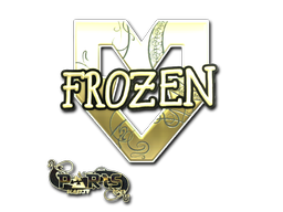 Adesivo | frozen (Dourado) | Paris 2023