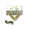 Sticker | frozen (Gold) | Paris 2023 image 120x120