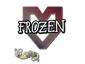 Sticker | frozen | Paris 2023