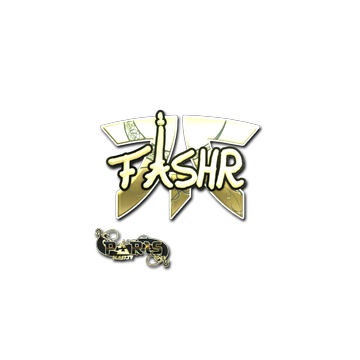 Sticker | FASHR (Gold) | Paris 2023 image 360x360