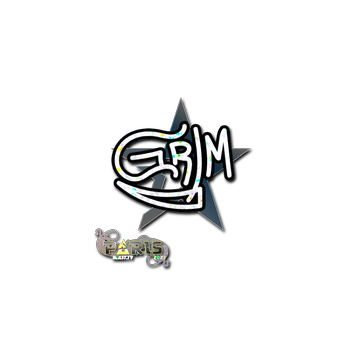 Sticker | Grim (Glitter) | Paris 2023 image 360x360