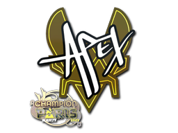 Sticker | apEX (Champion) | Paris 2023