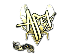 Sticker | apEX (Gold) | Paris 2023