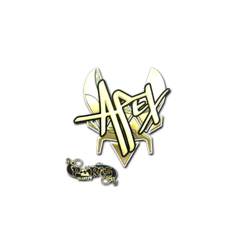Sticker | apEX (Gold) | Paris 2023 image 360x360