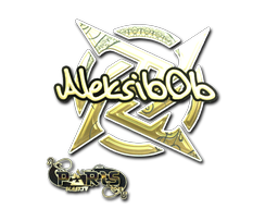 스티커 | Aleksib(금박) | 파리 2023