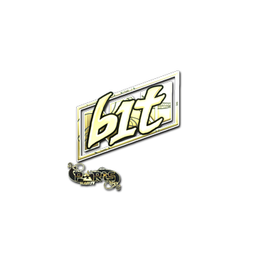 Sticker | b1t (Gold) | Paris 2023 image 360x360