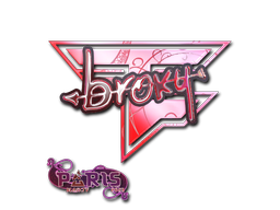 印花 | broky（全息）| 2023年巴黎锦标赛