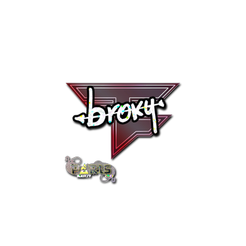 Sticker | broky (Glitter) | Paris 2023 image 360x360