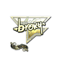 Sticker | broky (Gold) | Paris 2023 image 120x120