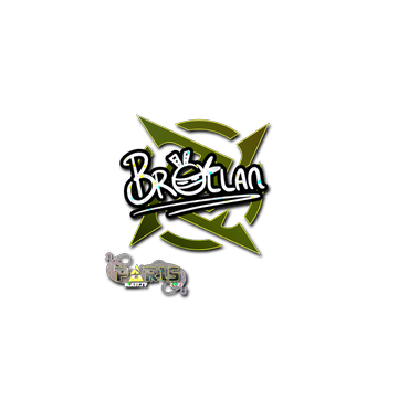 Sticker | Brollan (Glitter) | Paris 2023 image 360x360