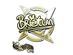 Sticker | Brollan (Gold) | Paris 2023